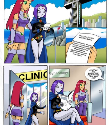 The Teen Titans Go To The Doctor Porn Comic 002 