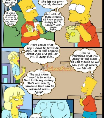 The Simpsons 7 - Old Habits Porn Comic 009 