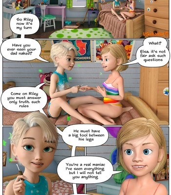 Inside Riley 4 - Lesson For Elsa Porn Comic 002 