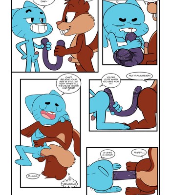 Cat And Squirrel Interactions Porn Comic 002 