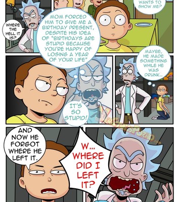 Rick & Morty - Pleasure Trip Porn Comic 002 