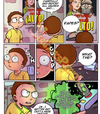 Rick & Morty - Pleasure Trip Porn Comic 008 