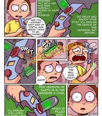 Rick & Morty - Pleasure Trip Porn Comic 009 