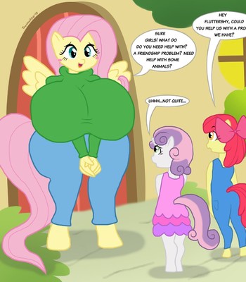Filly Troubles Porn Comic 001 