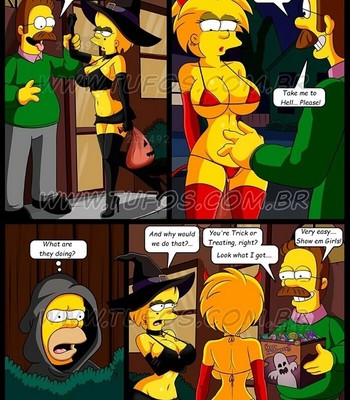 The Simpsons 13 - Halloween Night Porn Comic 006 