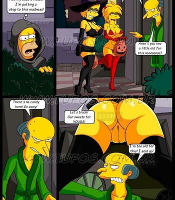 The Simpsons 13 - Halloween Night Porn Comic 008 