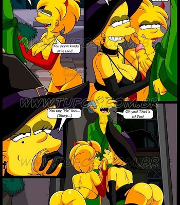 The Simpsons 13 - Halloween Night Porn Comic 009 