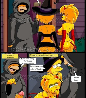 The Simpsons 13 - Halloween Night Porn Comic 011 