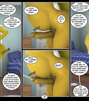 Marge's Big Secret Porn Comic 022 