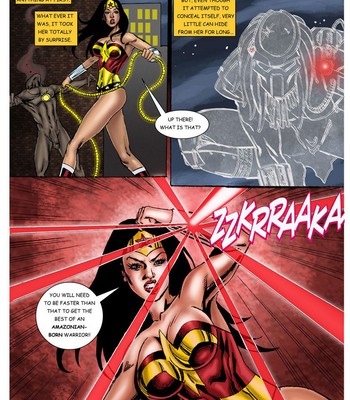 Wonder Woman - In The Clutches Of The Predator 1 Porn Comic 012 