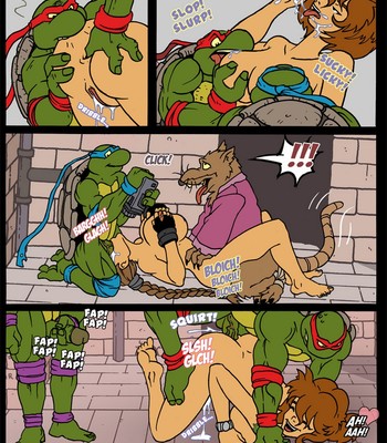 Rumble In The Turtles Lair Porn Comic 005 