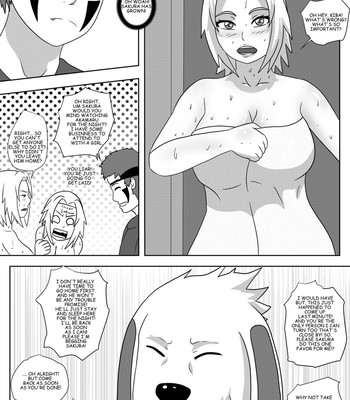 Sakura X Akamaru Porn Comic 003 