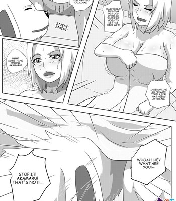 Sakura X Akamaru Porn Comic 004 