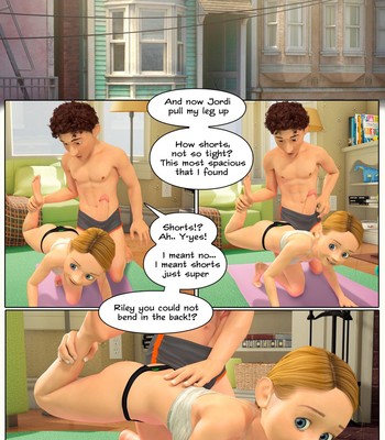 Inside Riley 3 - Morning Stretch Porn Comic 002 