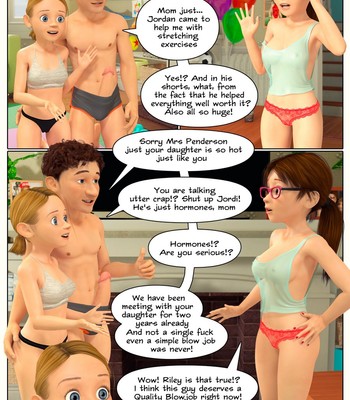 Inside Riley 3 - Morning Stretch Porn Comic 005 