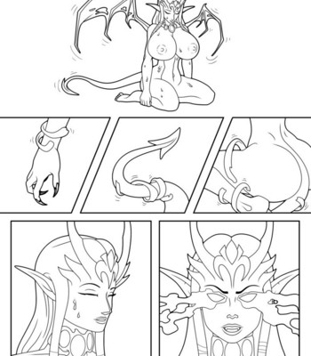 Zelda's Demon Transformation Porn Comic 003 