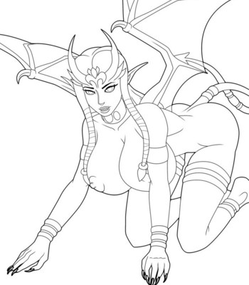 Zelda's Demon Transformation Porn Comic 004 