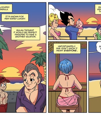 Summer Paradise - King Of The Isle Porn Comic 002 