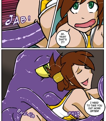 A Date With A Tentacle Monster 2 - Tentacle Beach Party Porn Comic 007 
