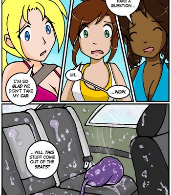 A Date With A Tentacle Monster 2 - Tentacle Beach Party Porn Comic 012 