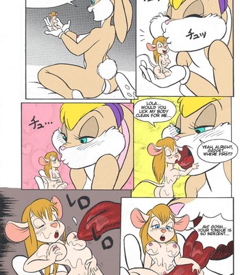 Gadget Hackwrench X Lola Bunny Porn Comic 008 