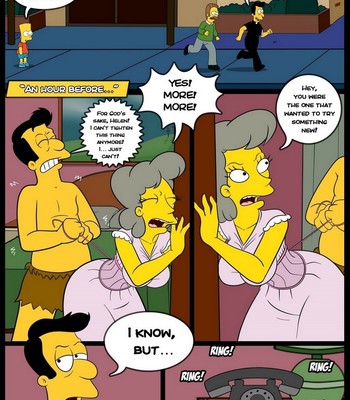 The Simpsons 8 Old Habits Porn Comic 006 