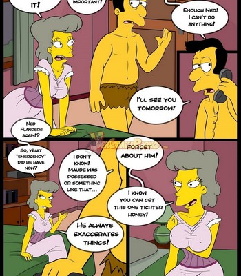 The Simpsons 8 Old Habits Porn Comic 007 
