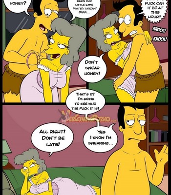 The Simpsons 8 Old Habits Porn Comic 008 