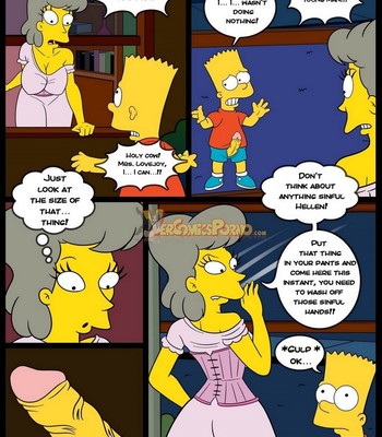 The Simpsons 8 Old Habits Porn Comic 016 
