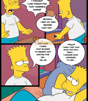 The Simpsons 8 Old Habits Cartoon Porn Comic