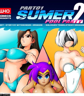 Sumer Pool Party 2 - Part 1 Porn Comic 001 