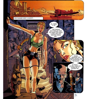 Lara Jones - The Treasure Of Osiris Porn Comic 002 