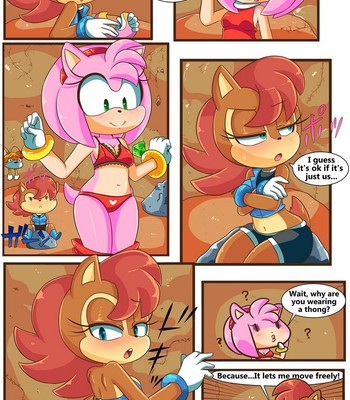 Sally And Amy In The Forbidden Fruit Porn Comic 003 