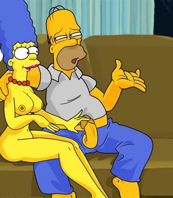 Marge Simpson Tries Anal Porn Comic 002 