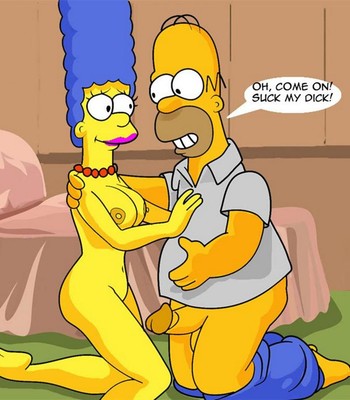 Marge Simpson Tries Anal Porn Comic 003 