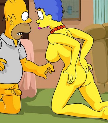 Marge Simpson Tries Anal Porn Comic 004 