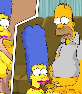 Marge Simpson Tries Anal Porn Comic 007 