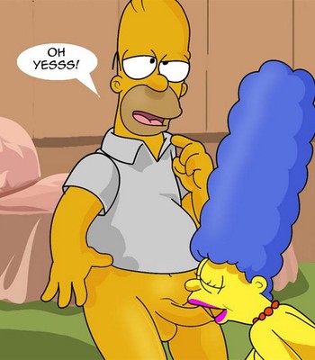 Marge Simpson Tries Anal Porn Comic 008 