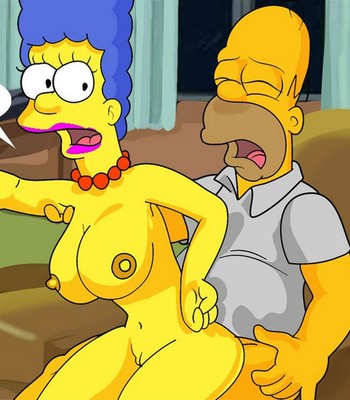 Marge Simpson Tries Anal Porn Comic 011 