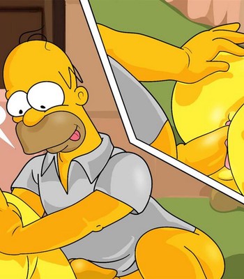 Marge Simpson Tries Anal Porn Comic 012 