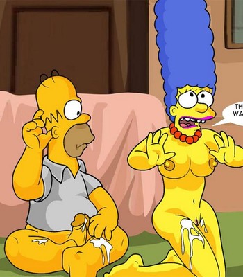 Marge Simpson Tries Anal Sex Comic