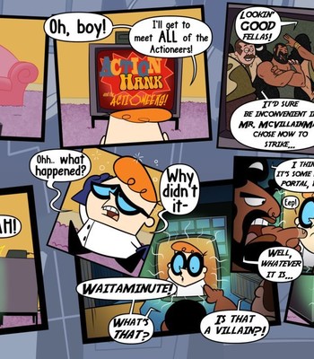 Dexter's Laboratory - Action Skank Porn Comic 003 