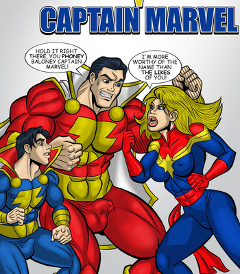 Porn Comics - Captain Marvel V Captain Marvel Cartoon Comic