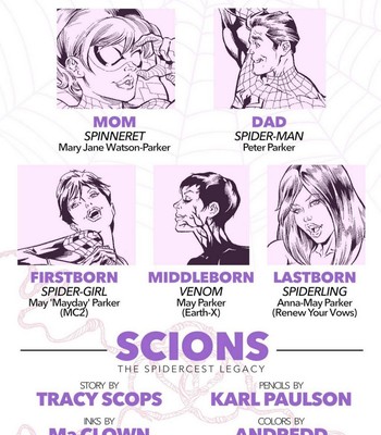 Scions - The Spidercest Legacy Porn Comic 002 