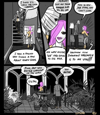Mr Invisible & The Halloween Special Porn Comic 005 