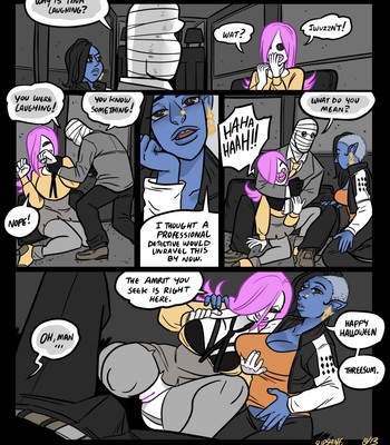 Mr Invisible & The Halloween Special Porn Comic 009 