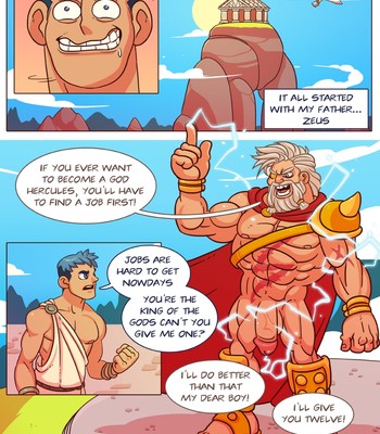 The Twelve Labors Of Hercules 1 - Nemean Lion Porn Comic 002 