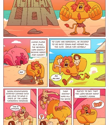 The Twelve Labors Of Hercules 1 - Nemean Lion Porn Comic 003 