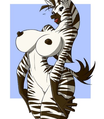Zebra Zoo-Girl Porn Comic 010 