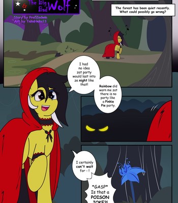 Little Red And The Big Bad Wolf Porn Comic 001 